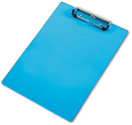 Acrylic Clipboard Letter Size 8.5 X 12 Inches Blue 21567