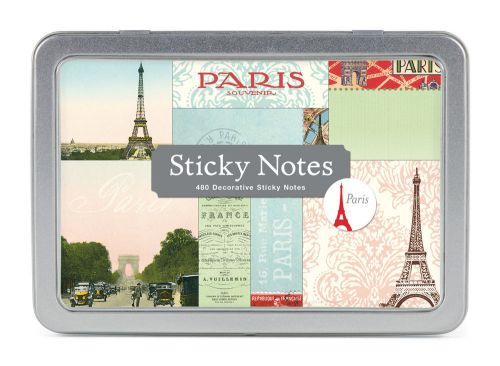 Cavallini &amp; Co. Paris Sticky Note Pad Set / Decorative Post its