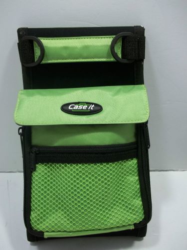 Case-It Green Storage Travel Bag (Includes Strap)