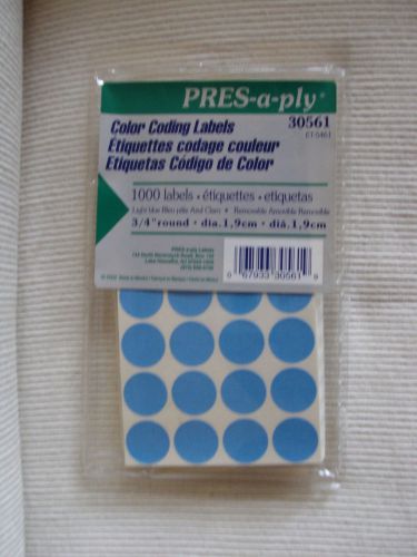 Pres-a-ply 3/4&#034; label rounds-Free Shipping