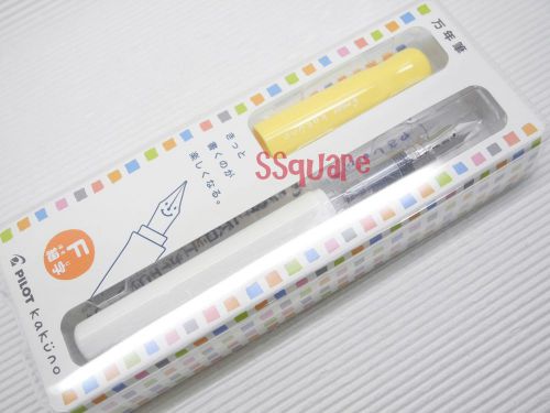 Pilot Kakuno Triangular Shaped Grip Smiling Fountain Pen +7 Ink Cartridges, SYF