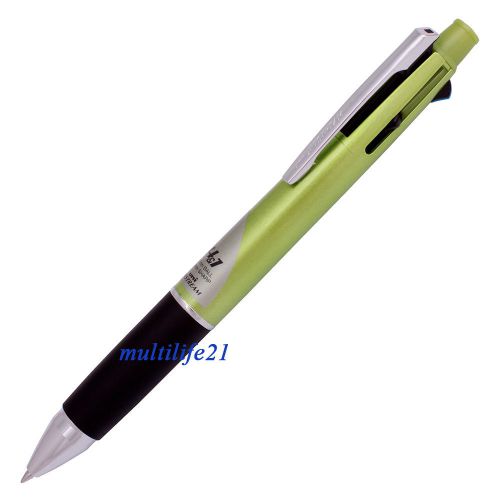 Uni-ball jetstream 4+1 ball point pen + mechanical pencil msxe5-1000 0.7mm green for sale