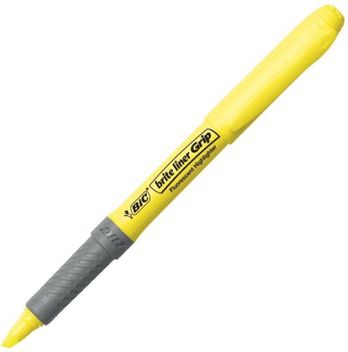 Brite Liner Grip Highlighter Chisel Tip Yellow Highlighters Gbl11-yellow