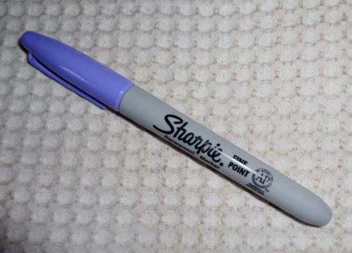 1 sharpie permanent marker - fine point  - lilac purple - new! for sale