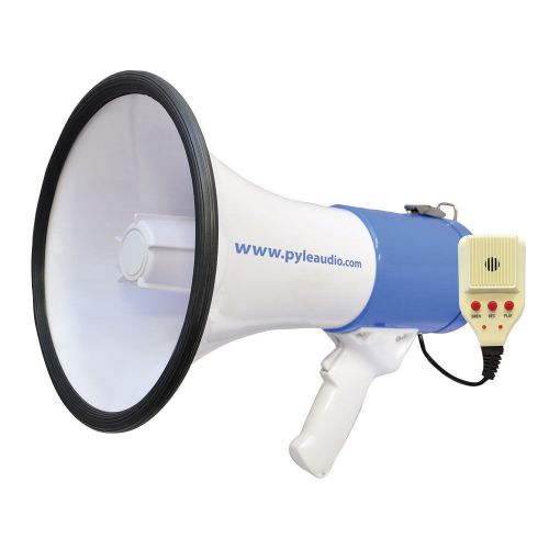 NEW Pyle PMP59IR 50W Megaphone W/ Record &amp; Rechargeable Battery iPod/MP3 Input