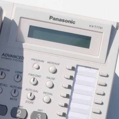 Panasonic KX-T7731 White 24 Button Speakerphone