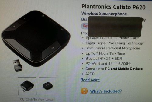 Plantronic calisto 620 wireless speaker