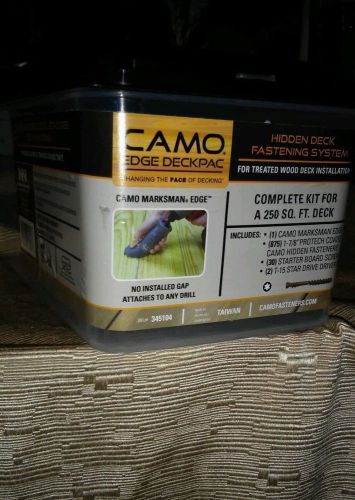 camo marksman edge deckpac 0345104 hidden deck fasteners w/ installation tool
