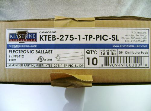 10x KTEB-275-1-TP-PIC-SL 2 Lamp T12 Ballast for 2 F96T12 F72T12 F48T12 bulbs