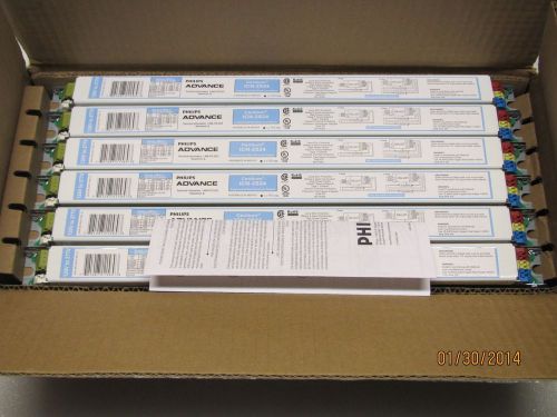 (12) philips advance icn2s24 electronic ballast,t5 lamps,120/277v for sale