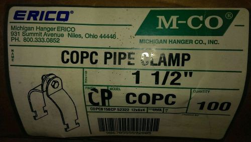 Copper Coated Pipe Clamp / Strut, 1 1/2 inch