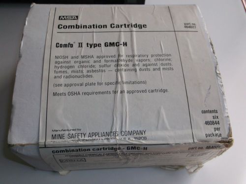 MSA Combination Cartridges Comfo II Type GMC-H 464027 Box of 6, FREE Shipping