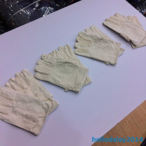 Lot 4p labor gloves double thick wear-resisting canvas gloves big size for sale