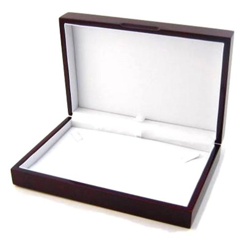 1 Rosewood Small Necklace Pendant or Chain Jewelry Display Gift Box