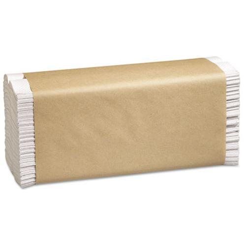 Marcal® Folded Paper Towels, 10 1/8 x 13, C-Fold, White, 150/Pack, 16 Packs/Cart
