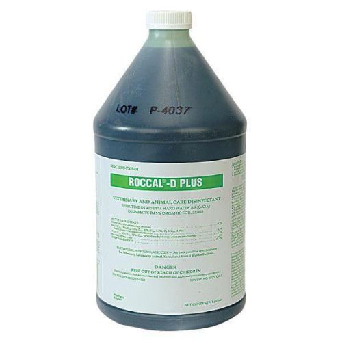 Roccal-d (gal) veterinary zoo animal kennel stable breeder disinfectant labs for sale