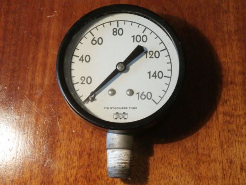 Vintage &#034;marshalltown mfg. inc.&#034; air pressure gauge nice! for sale