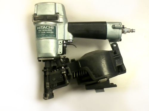 Hitachi Reconditioned NV45AB2 1-3/4&#034; Roofing Coil Nailer Side load Magazine