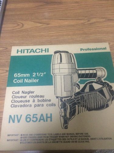 Hitachi NV65AH 2-1/2-Inch Coil Siding Nailer