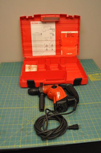 HILTI TE 6-S CORDED ROTARY HAMMER DRILL, GREAT CONDITION.