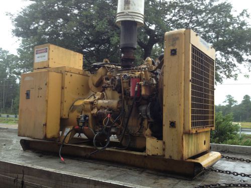 Used caterpillar 60 kw generator 95 h.p. with a 3304 caterpillar diesel engine for sale