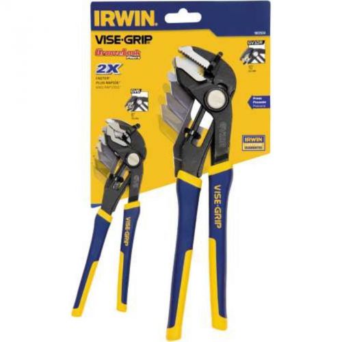 2 Pc Groovelock Gv6 + Gv10R 1802534 Irwin Misc Pliers and Cutters 1802534