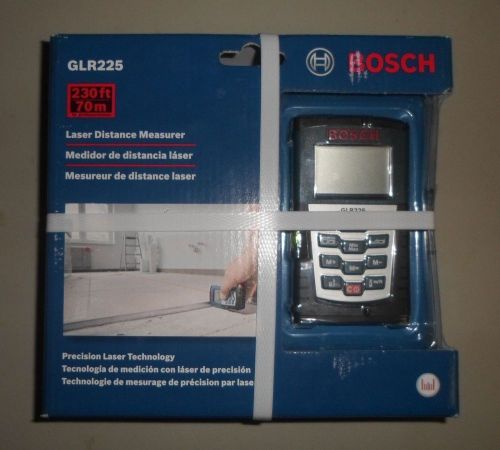 Bosch GLR225 Laser Distance Measure New