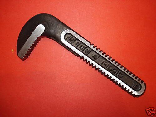RIDGID 31630 HOOK JAW  FOR 12&#034; PIPE WRENCH