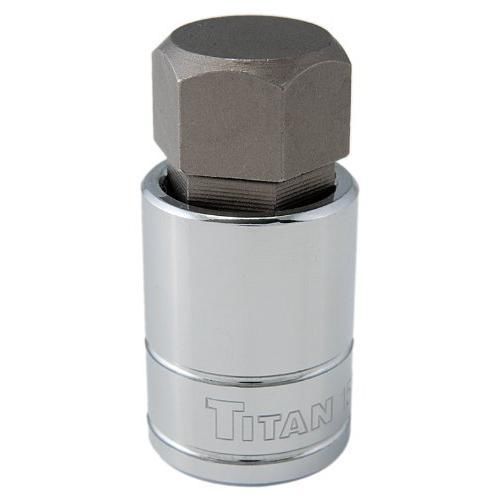 Titan 15622 22 mm 1/2&#034; Drive Hex Bit Socket New