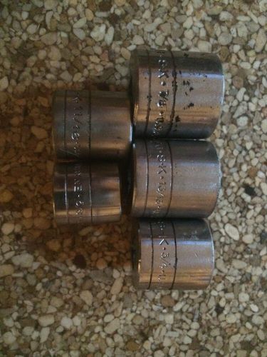 SK 12 Point Sockets. Set Of 5 MADE IN USA