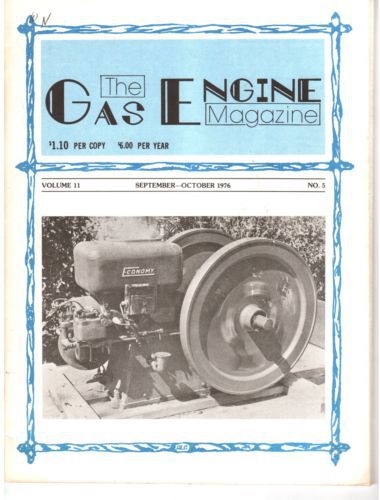 Augustine Rotary Engine, Internal Combustion, 10-20 IHC 1976 Gas Engine Magazine