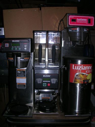 Used bunn commercial hot cold beverage system for sale