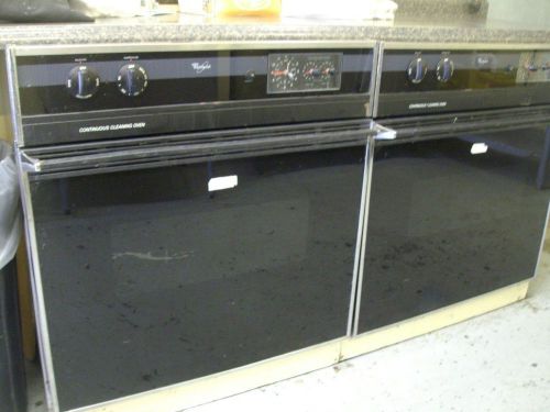 WHIRLPOOL COMMERCIAL BUILT IN OVEN  SELF CLEANING