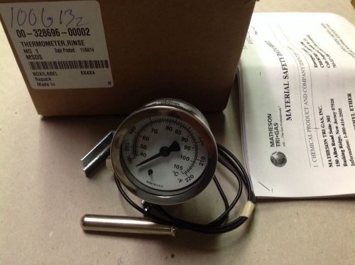Hobart 00-328696-00002 Thermometer Final Rinse - Genuine Hobart Parts $120 NEW