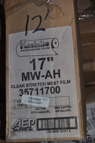 Resinite 17&#034; MW-AH Clear Stretch Meat Film AEP Industries Inc. 35711700