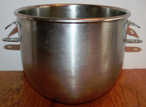 Stainless Steel 12-Quart Mixing Bowl Model A-200-12 for Hobart Mixer