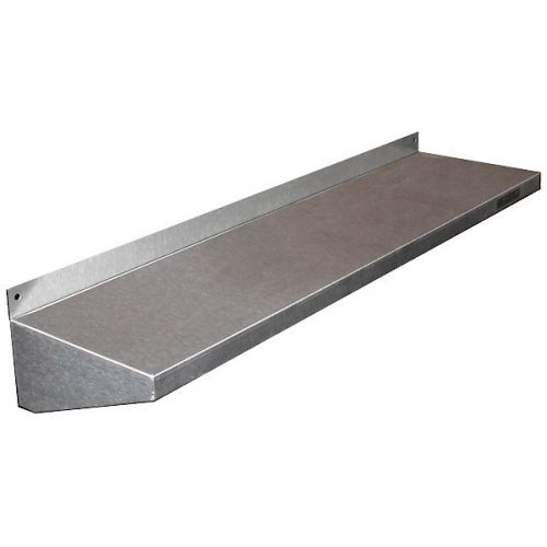 Stainless Steel Commercial Wall Shelf – 6” Deep x 24&#034; L