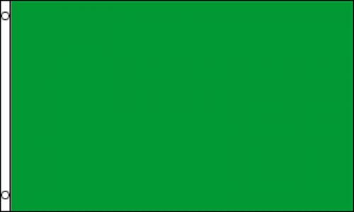 SOLID GREEN FLAG BANNER SIGN 3&#039; X 5&#039; bx