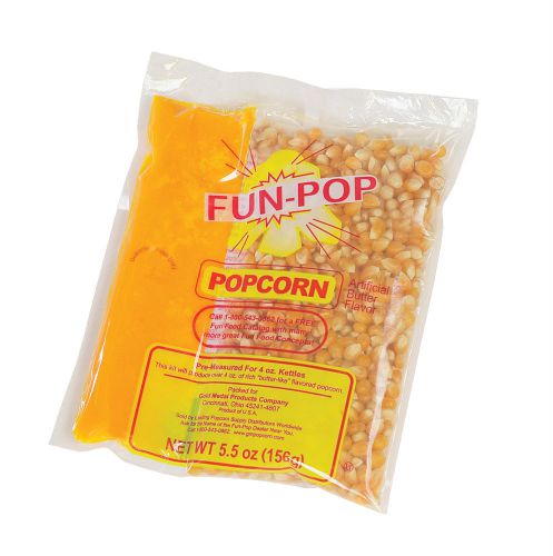 Popcorn Kit for 4 OZ Kettles. Kit includes Popcorn, Oil + Salt, Free Shipping