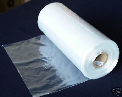 4 Roll 11X19 LDPE Clear Produce Grocery Supermarket Bag
