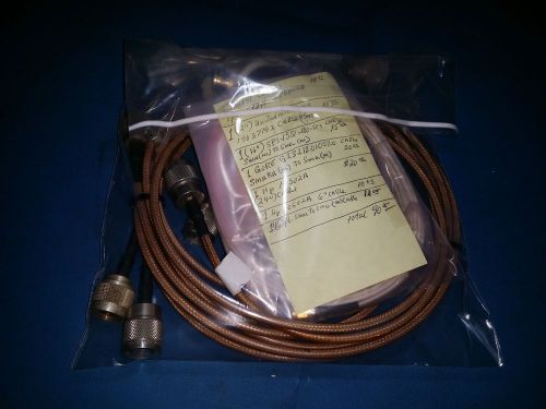 Assorted Cables Thermax, Microwave RF &amp; RG141 Lot of 9