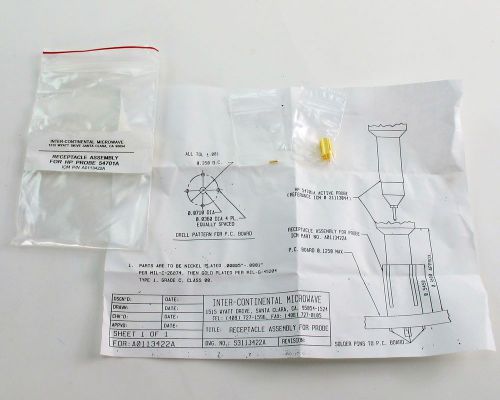 Inter-Continental Microwave ICM A0113422A Receptacle Assy for HP 54701A Probe