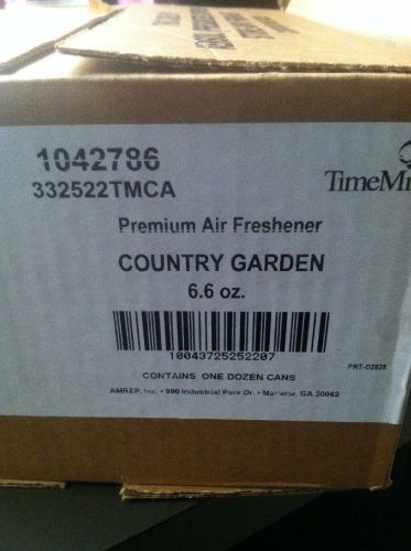 TimeMist® Metered Fragrance Dispenser Refills, Country Garden, 6.6oz, 12/Carton