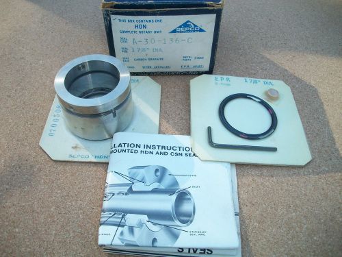 New Sepco Complete 1 7/8&#034; Rotary Seal Unit  HDN A-30-136-C