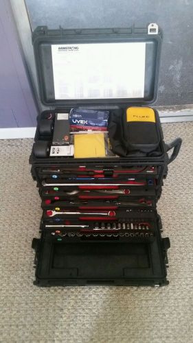 Armstrong gmtk general mechanistic tool kit - military grade pelican case new!!! for sale