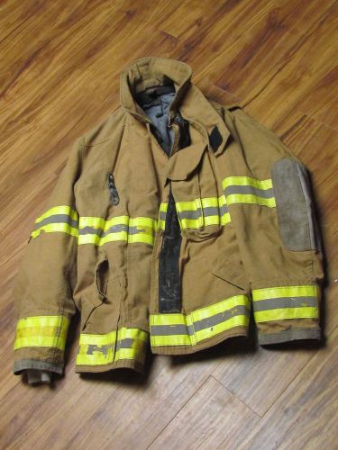 Globe turnout coat size 44 pbi kevlar 32 length firefighter for sale