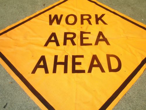 Usa-sign 669-c/48-emo-wa 48in work area ahead mesh g6330012 for sale