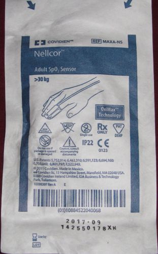 Nellcor Covidien MAX A NS sensor (150 total)