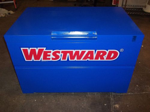 Westward job box jobsite tool box 24y932 for sale
