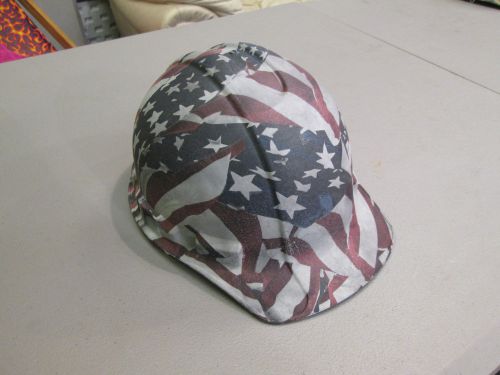 American Flag hard hat